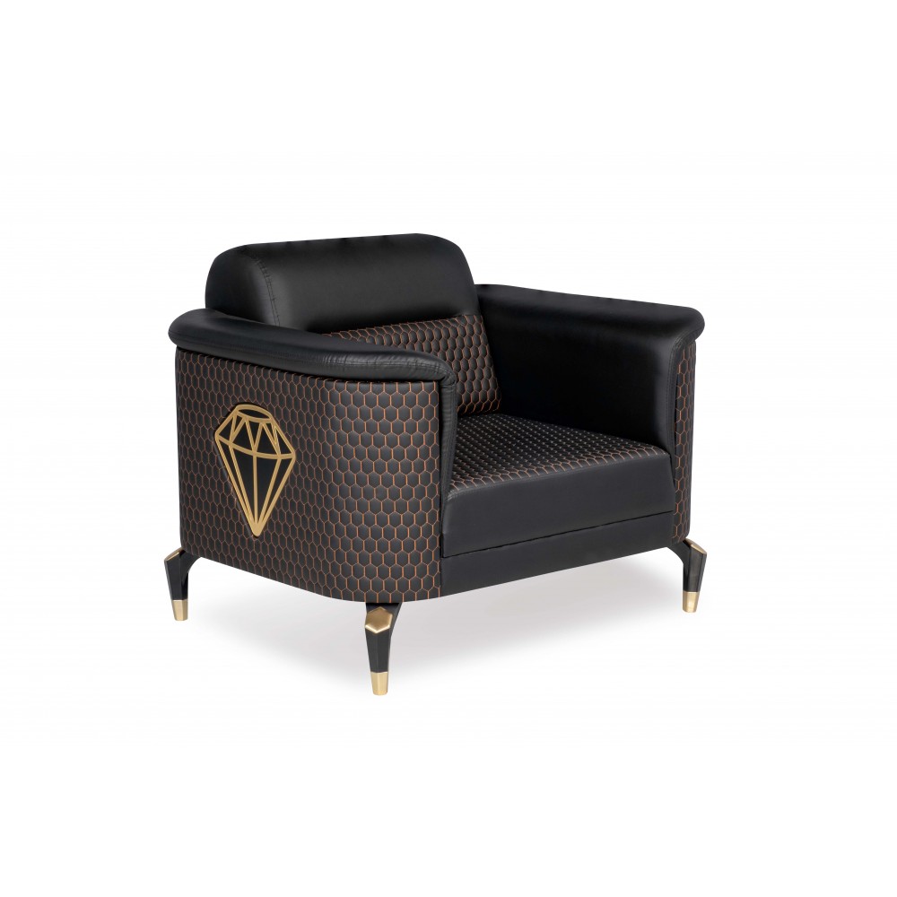 DMD - 02 Tekli Kanepe / Single Sofa (88 x 83 x 105 cm) 